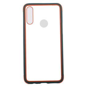 Ceponya Galaxy A20S Airbagli Renkli Yüksek Kenarlı Şeffaf Tiron Kılıf