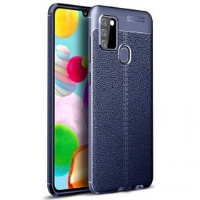 Ceponya Galaxy A21S Deri Desenli Kamera Çıkıntılı Ultra Koruma Kılıf