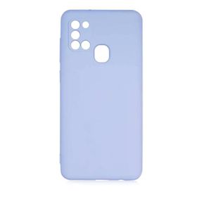 Ceponya Galaxy A21S Lansman Tasarım İç Yüzeyi Kadife Silikon Kılıf