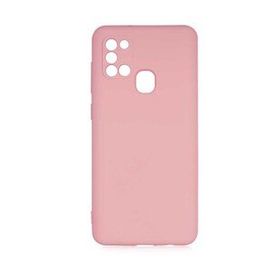 Ceponya Galaxy A21S Lansman Tasarım İç Yüzeyi Kadife Silikon Kılıf