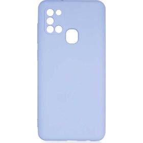 Ceponya Galaxy A21S Lansman Tasarım İç Yüzeyi Kadife Silikon Kılıf