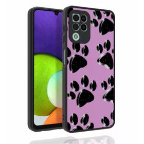 Ceponya Galaxy A22 4g Desenli Kamera Korumalı Parlak Nora Kapak Kılıf