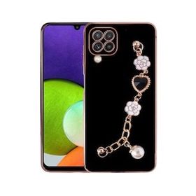 Ceponya Galaxy A22 4G El Tutamaçlı Kamera Korumalı Taka Silikon Kapak Kılıf