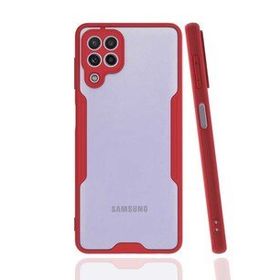 Ceponya Galaxy A22 4g Kamera Korumalı Arkası Şeffaf Silikon Kılıf