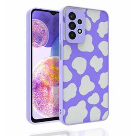 Ceponya Galaxy A23 Desenli Kamera Korumalı Parlak Nora Kapak Kılıf