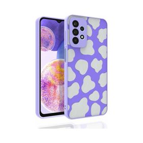 Ceponya Galaxy A23 Desenli Kamera Korumalı Parlak Nora Kapak Kılıf