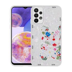 Ceponya Galaxy A23 Desenli Sert Silikon Mumila Kapak Kılıf