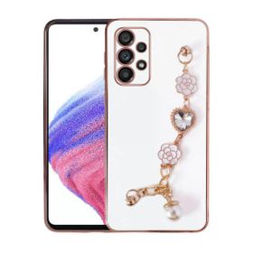 Ceponya Galaxy A23 El Tutamaçlı Kamera Korumalı Taka Silikon Kapak Kılıf