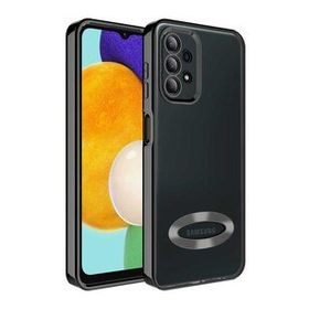 Ceponya Galaxy A23 Kamera Korumalı Logo Gösteren Omega Kapak Kılıf