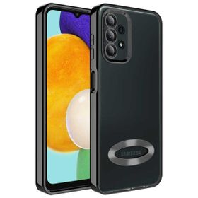 Ceponya Galaxy A23 Kamera Korumalı Logo Gösteren Omega Kapak Kılıf