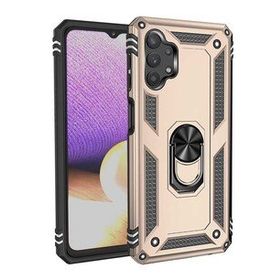 Ceponya Galaxy A23 Yüzüklü Standlı Manyetikli Armor Zırh Kılıf
