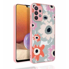 Ceponya Galaxy A32 4g Desenli Kamera Korumalı Parlak Nora Kapak Kılıf