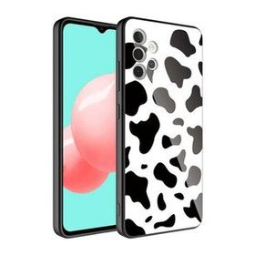 Ceponya Galaxy A32 4g Kamera Korumalı Desenli Sert Silikon Epoksi Kapak Kılıf