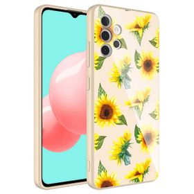Ceponya Galaxy A32 4g Kamera Korumalı Desenli Sert Silikon Epoksi Kapak Kılıf