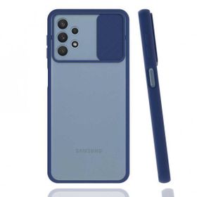 Ceponya Galaxy A32 4G Sürgülü Kamera Koruma Silikon Kılıf