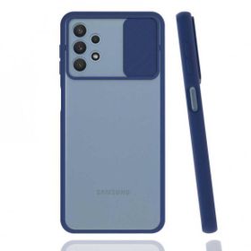 Ceponya Galaxy A32 4G Sürgülü Kamera Koruma Silikon Kılıf