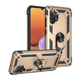 Ceponya Galaxy A32 4G Yüzüklü Standlı Manyetikli Armor Zırh Kılıf