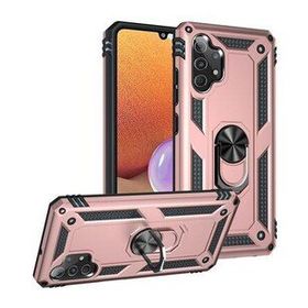 Ceponya Galaxy A32 4G Yüzüklü Standlı Manyetikli Armor Zırh Kılıf