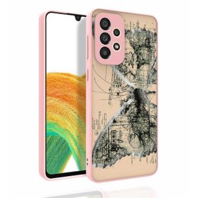 Ceponya Galaxy A33 5g Desenli Kamera Korumalı Parlak Nora Kapak Kılıf
