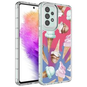 Ceponya Galaxy A33 5g Kamera Çıkıntılı Renkli Desenli Silikon Kılıf