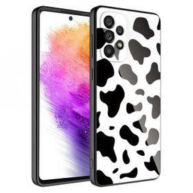 Ceponya Galaxy A33 5g Kamera Korumalı Desenli Sert Silikon Epoksi Kapak Kılıf