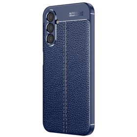 Ceponya Galaxy A34 Deri Desenli Kamera Korumalı Silikon Kılıf