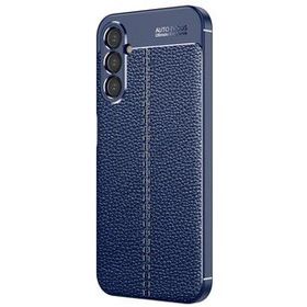 Ceponya Galaxy A34 Deri Desenli Kamera Korumalı Silikon Kılıf