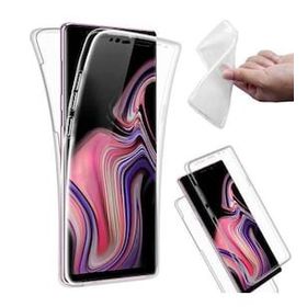 Ceponya Galaxy A51 360 Tam Koruma Şeffaf Silikon Kılıf