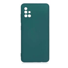 Ceponya Galaxy A51 Lansman Tasarım İç Yüzeyi Kadife Silikon Kılıf