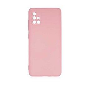 Ceponya Galaxy A51 Lansman Tasarım İç Yüzeyi Kadife Silikon Kılıf