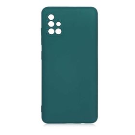 Ceponya Galaxy A51 Lansman Tasarım İç Yüzeyi Kadife Silikon Kılıf