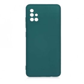 Ceponya Galaxy A51 Lansman Tasarım İç Yüzeyi Kadife Silikon Kılıf