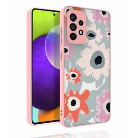 Ceponya Galaxy A52 Desenli Kamera Korumalı Parlak Nora Kapak Kılıf