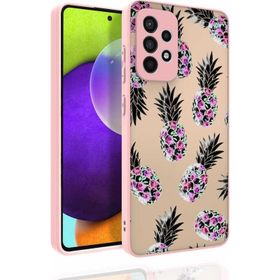 Ceponya Galaxy A52 Desenli Kamera Korumalı Parlak Nora Kapak Kılıf