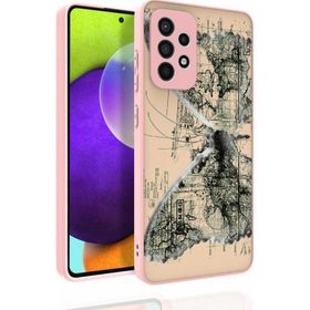Ceponya Galaxy A52 Desenli Kamera Korumalı Parlak Nora Kapak Kılıf