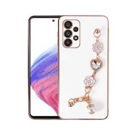 Ceponya Galaxy A52 El Tutamaçlı Kamera Korumalı Taka Silikon Kapak Kılıf
