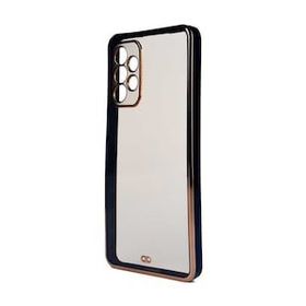 Ceponya Galaxy A52 Kamera Korumalı Kenarları Renkli Şeffaf Voit Silikon Kılıf