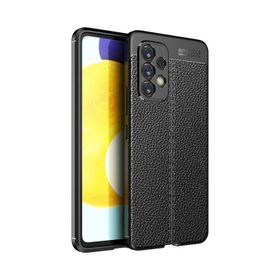 Ceponya Galaxy A53 5g Deri Desenli Kamera Korumalı Silikon Kılıf