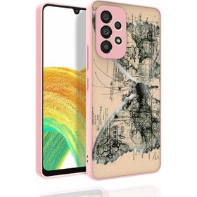 Ceponya Galaxy A53 5g Desenli Kamera Korumalı Parlak Nora Kapak Kılıf