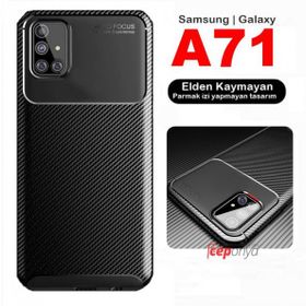 Ceponya Galaxy A71 Elde Kaymayan Kamera Korumalı Ultra Koruma Kılıf