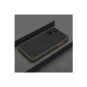 Ceponya Galaxy A71 Yüksek Kenarlı El İzi Yapmayan Mat Transparan Kılıf