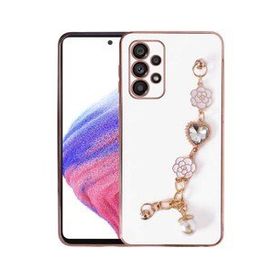 Ceponya Galaxy A72 El Tutamaçlı Kamera Korumalı Taka Silikon Kapak Kılıf