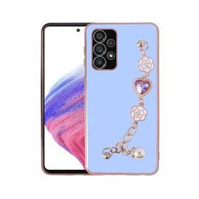 Ceponya Galaxy A72 El Tutamaçlı Kamera Korumalı Taka Silikon Kapak Kılıf