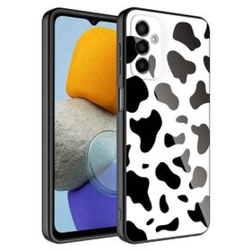 Ceponya Galaxy M23 Kamera Korumalı Desenli Sert Silikon Epoksi Kapak Kılıf