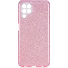Ceponya Galaxy M32 Simli Renkli Silikon Kılıf