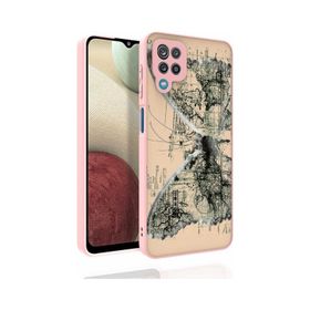 Ceponya Galaxy M33 Desenli Kamera Korumalı Parlak Nora Kapak Kılıf