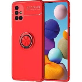 Ceponya Galaxy M51 Stantlı Yüzüklü Manyetik Ravel Kılıf