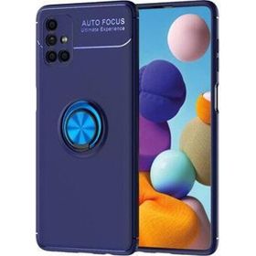 Ceponya Galaxy M51 Stantlı Yüzüklü Manyetik Ravel Kılıf