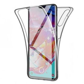 Ceponya Galaxy Note 10 360 Tam Koruma Şeffaf Silikon Kılıf