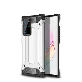 Ceponya Galaxy Note 20 Armor Hybrid Beyaz Ultra Koruma Zırh Kılıf